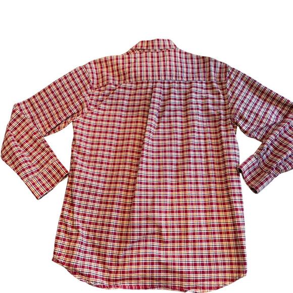 WRANGLER Western Shirt Westerncore Royal Stewart Plaid Mens L - Picture 4 of 8